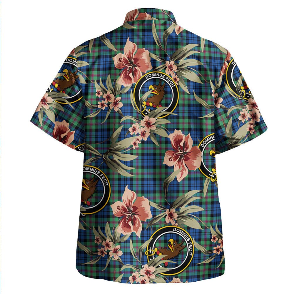 Baird Ancient Tartan Clan Crest Badge Aloha Hawaiian Shirt Tropical Old Style ZH85 Baird Ancient Tartan Tartan Today   