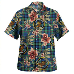Baird Ancient Tartan Clan Crest Badge Aloha Hawaiian Shirt Tropical Old Style ZH85 Baird Ancient Tartan Tartan Today   