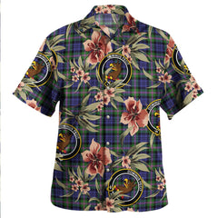 Baird Modern Tartan Clan Crest Badge Aloha Hawaiian Shirt Tropical Old Style OM30 Baird Modern Tartan Tartan Today   