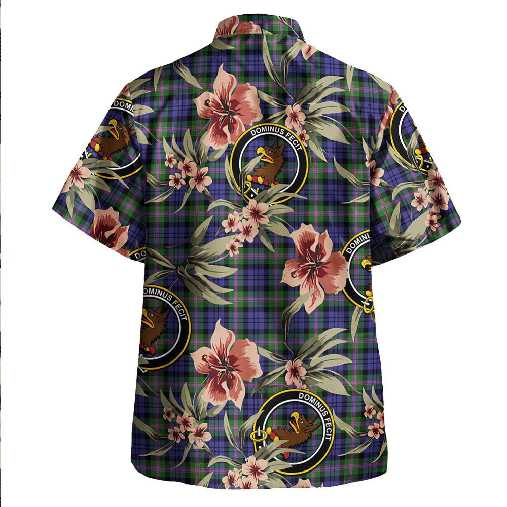 Baird Modern Tartan Clan Crest Badge Aloha Hawaiian Shirt Tropical Old Style OM30 Baird Modern Tartan Tartan Today   