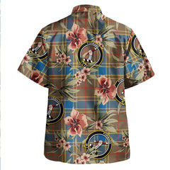 Balfour Ancient Tartan Clan Crest Badge Aloha Hawaiian Shirt Tropical Old Style DP13 Balfour Ancient Tartan Tartan Today   
