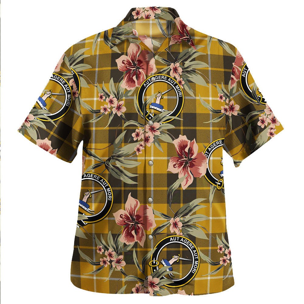 Barclay Dress Weathered Tartan Clan Crest Badge Aloha Hawaiian Shirt Tropical Old Style ZX14 Barclay Dress Weathered Tartan Tartan Today   