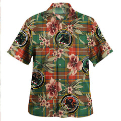 Baxter Ancient Tartan Clan Crest Badge Aloha Hawaiian Shirt Tropical Old Style GF28 Baxter Ancient Tartan Tartan Today   