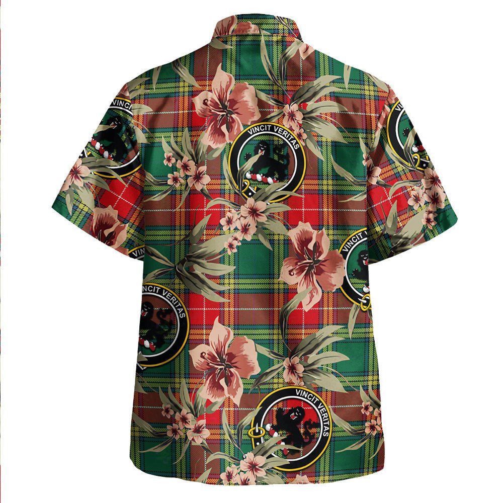 Baxter Modern Tartan Clan Crest Badge Aloha Hawaiian Shirt Tropical Old Style JB41 Baxter Modern Tartan Tartan Today   