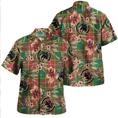 Baxter of Balgavies Ancient Tartan Clan Crest Badge Aloha Hawaiian Shirt Tropical Old Style IT58 Baxter of Balgavies Ancient Tartan Tartan Today   