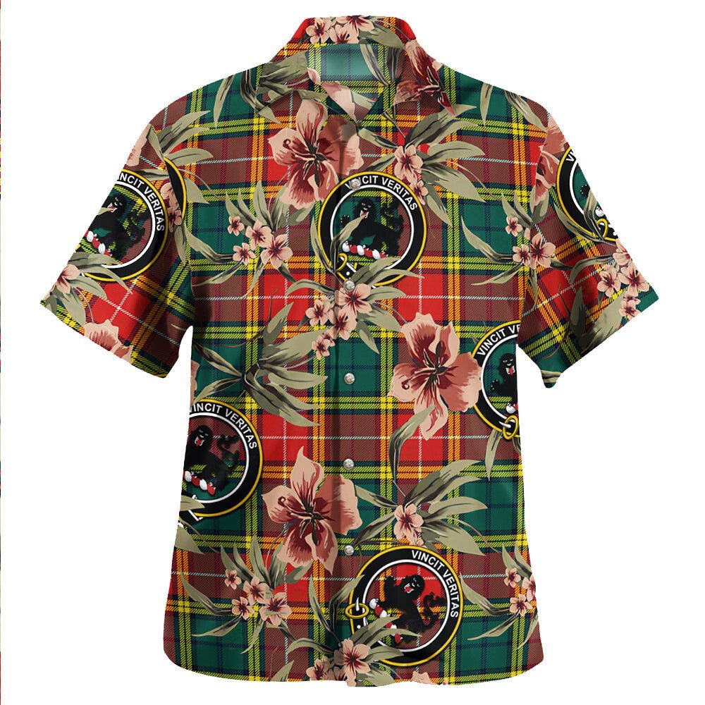 Baxter of Balgavies Modern Tartan Clan Crest Badge Aloha Hawaiian Shirt Tropical Old Style HT81 Baxter of Balgavies Modern Tartan Tartan Today   