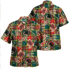 Baxter of Balgavies Modern Tartan Clan Crest Badge Aloha Hawaiian Shirt Tropical Old Style HT81 Baxter of Balgavies Modern Tartan Tartan Today   