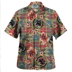 Baxter of Balgavies Weathered Tartan Clan Crest Badge Aloha Hawaiian Shirt Tropical Old Style AN94 Baxter of Balgavies Weathered Tartan Tartan Today   