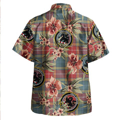Baxter of Balgavies Weathered Tartan Clan Crest Badge Aloha Hawaiian Shirt Tropical Old Style AN94 Baxter of Balgavies Weathered Tartan Tartan Today   