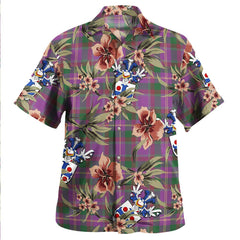 Belfrage (Belfarge) Ancient Tartan Clan Crest Badge Aloha Hawaiian Shirt Tropical Old Style ZC13 Belfrage (Belfarge) Ancient Tartan Tartan Today   