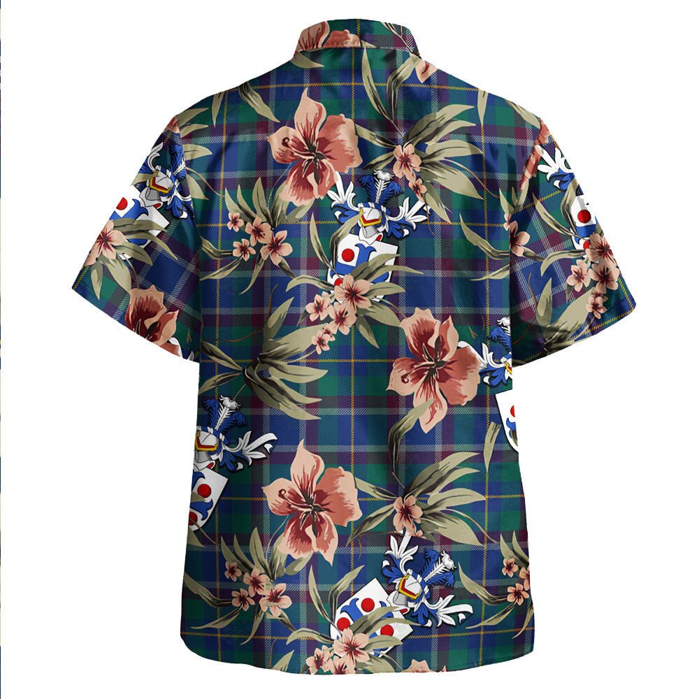 Belfrage (Belfarge) Modern Tartan Clan Crest Badge Aloha Hawaiian Shirt Tropical Old Style WE14 Belfrage (Belfarge) Modern Tartan Tartan Today   