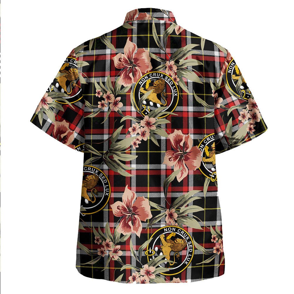 Black (DCD) Modern Tartan Clan Crest Badge Aloha Hawaiian Shirt Tropical Old Style OU57 Black (DCD) Modern Tartan Tartan Today   