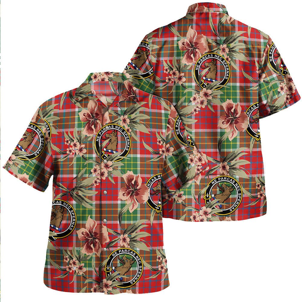 Blackie Modern Tartan Clan Crest Badge Aloha Hawaiian Shirt Tropical Old Style HF51 Blackie Modern Tartan Tartan Today   
