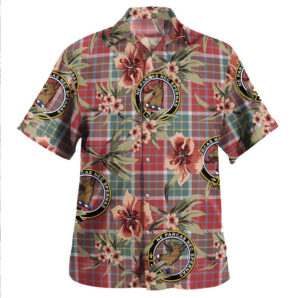 Blackie Weathered Tartan Clan Crest Badge Aloha Hawaiian Shirt Tropical Old Style FA88 Blackie Weathered Tartan Tartan Today   