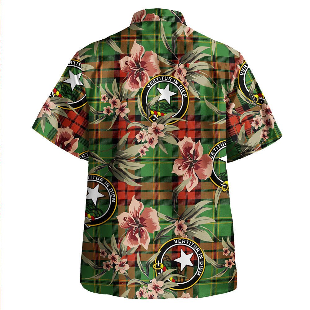 Blackstock Hunting Ancient Tartan Clan Crest Badge Aloha Hawaiian Shirt Tropical Old Style GW38 Blackstock Hunting Ancient Tartan Tartan Today   