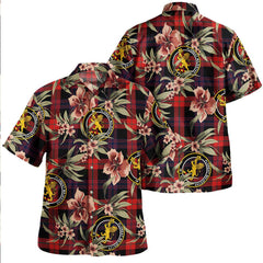 Brown (Broun) Modern Tartan Clan Crest Badge Aloha Hawaiian Shirt Tropical Old Style BT27 Brown (Broun) Modern Tartan Tartan Today   