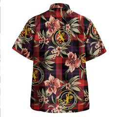 Brown (Broun) Modern Tartan Clan Crest Badge Aloha Hawaiian Shirt Tropical Old Style BT27 Brown (Broun) Modern Tartan Tartan Today   