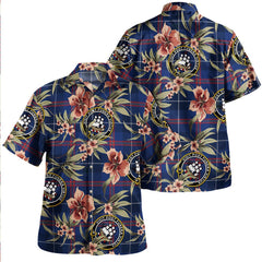Bryson Modern Tartan Clan Crest Badge Aloha Hawaiian Shirt Tropical Old Style BS61 Bryson Modern Tartan Tartan Today   