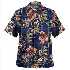 Bryson Modern Tartan Clan Crest Badge Aloha Hawaiian Shirt Tropical Old Style BS61 Bryson Modern Tartan Tartan Today   