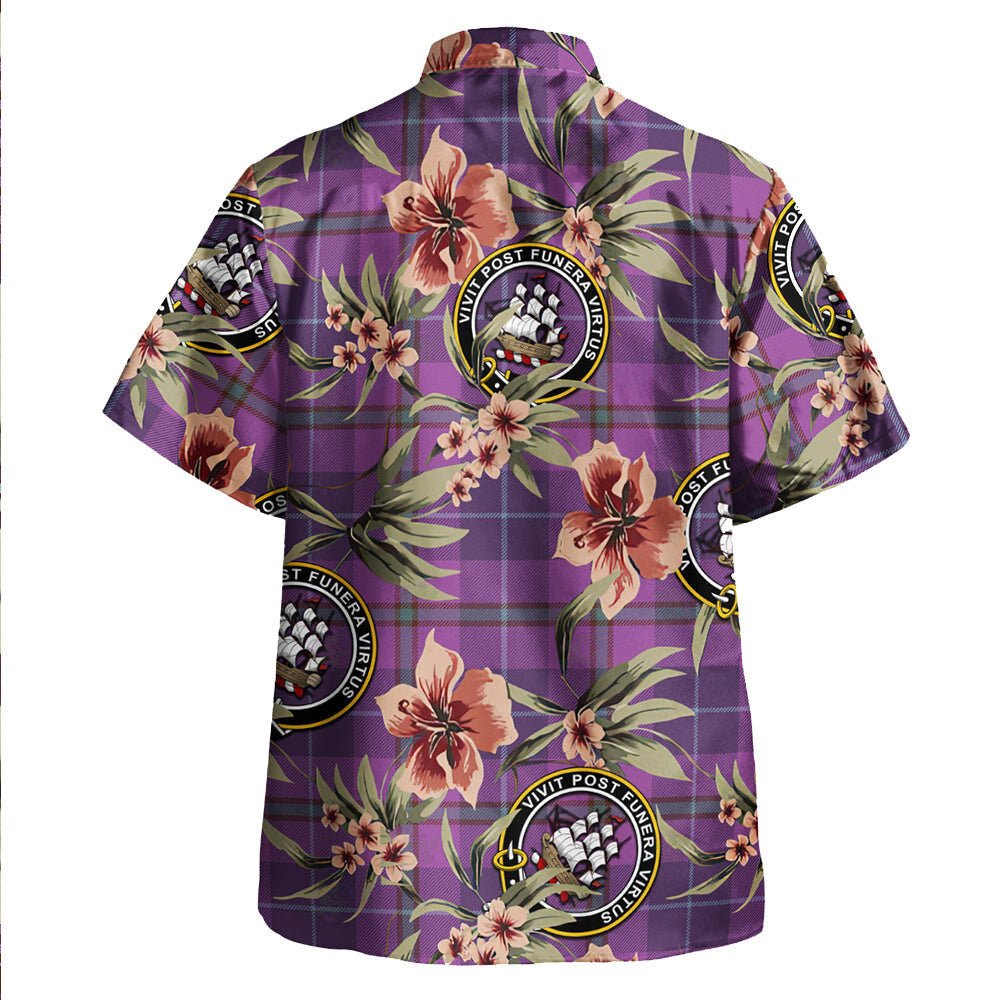 Bryson Weathered Tartan Clan Crest Badge Aloha Hawaiian Shirt Tropical Old Style WD14 Bryson Weathered Tartan Tartan Today   