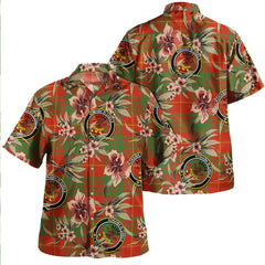 Cameron Ancient Tartan Clan Crest Badge Aloha Hawaiian Shirt Tropical Old Style KJ64 Cameron Ancient Tartan Tartan Today   