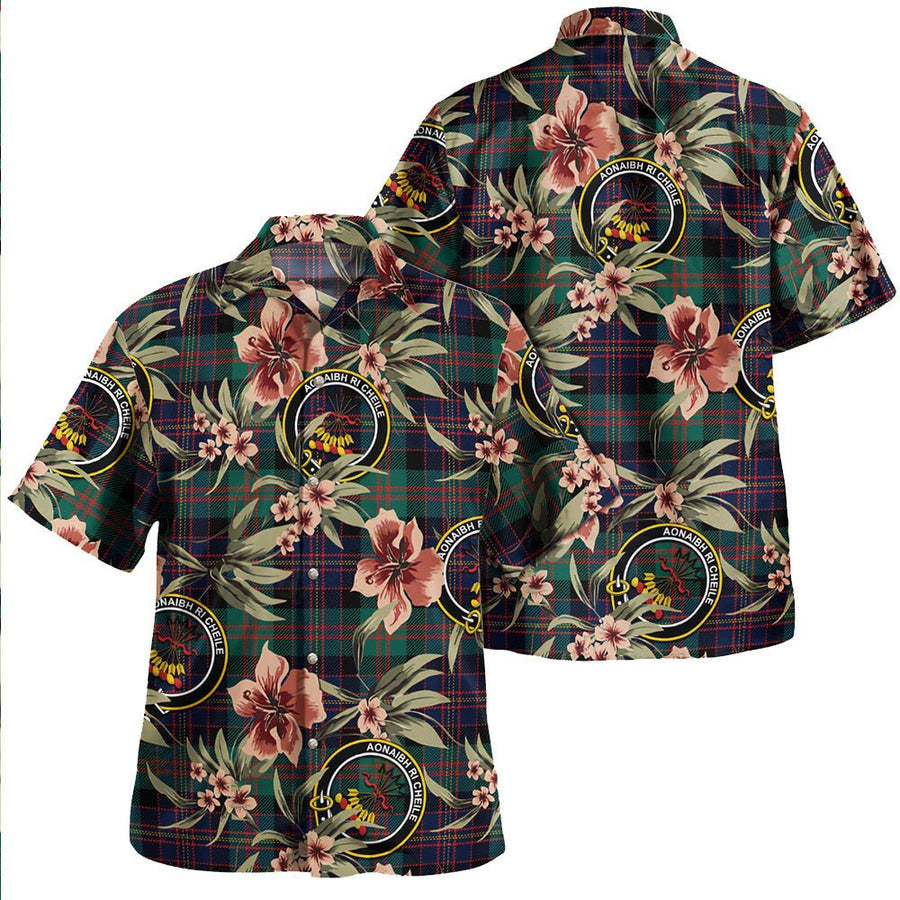 Cameron of Erracht #3 Modern 2 Tartan Clan Crest Badge Aloha Hawaiian Shirt Tropical Old Style QE50 Cameron of Erracht #3 Modern 2 Tartan Tartan Today   