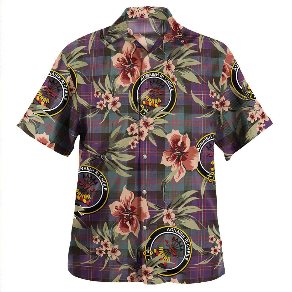 Cameron of Erracht #3 Weathered 2 Tartan Clan Crest Badge Aloha Hawaiian Shirt Tropical Old Style ZO67 Cameron of Erracht #3 Weathered 2 Tartan Tartan Today   