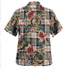 Cameron of Erracht Dress Ancient 2 Tartan Clan Crest Badge Aloha Hawaiian Shirt Tropical Old Style CA77 Cameron of Erracht Dress Ancient 2 Tartan Tartan Today   