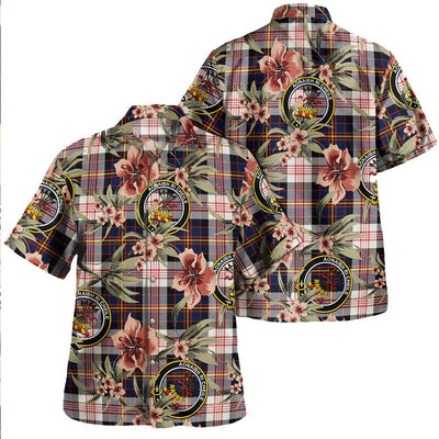 Cameron of Erracht Dress Modern 2 Tartan Clan Crest Badge Aloha Hawaiian Shirt Tropical Old Style ME99