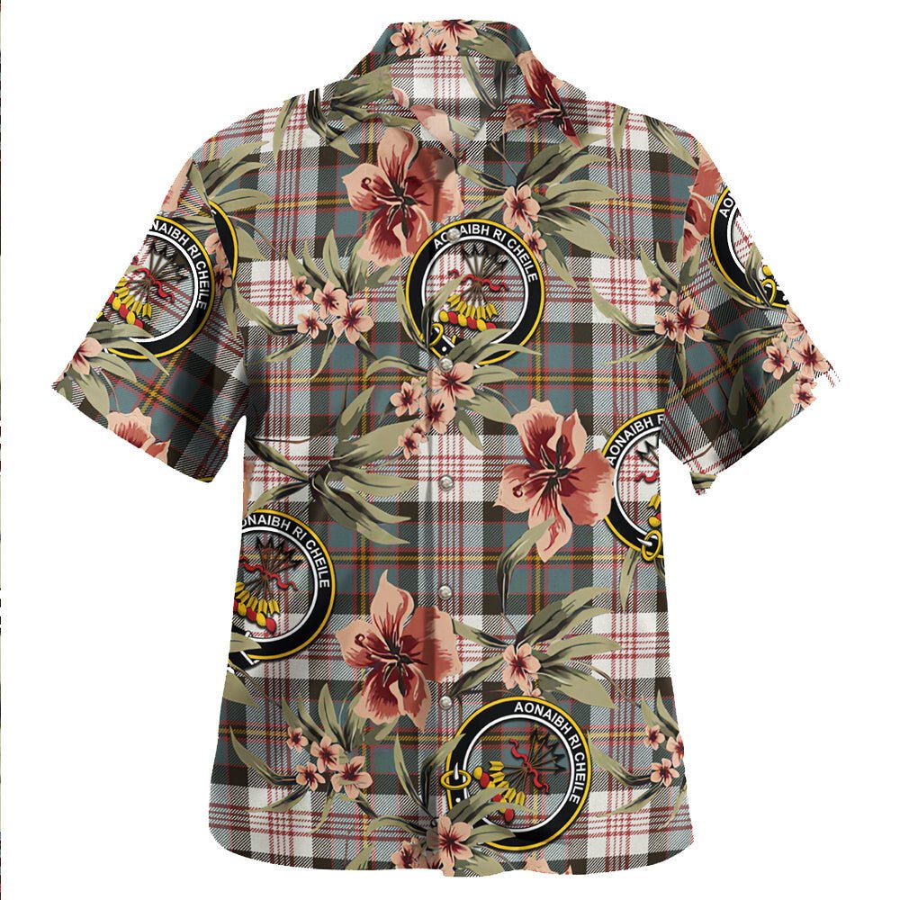 Cameron of Erracht Dress Weathered 2 Tartan Clan Crest Badge Aloha Hawaiian Shirt Tropical Old Style OG15 Cameron of Erracht Dress Weathered 2 Tartan Tartan Today   