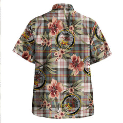 Cameron of Erracht Dress Weathered 2 Tartan Clan Crest Badge Aloha Hawaiian Shirt Tropical Old Style OG15 Cameron of Erracht Dress Weathered 2 Tartan Tartan Today   