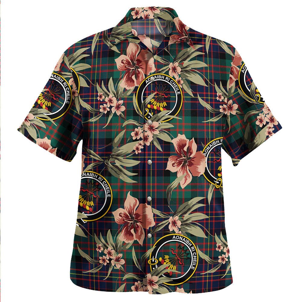 Cameron of Erracht Modern 2 Tartan Clan Crest Badge Aloha Hawaiian Shirt Tropical Old Style IR82 Cameron of Erracht Modern 2 Tartan Tartan Today   