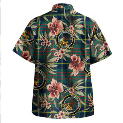 Cameron of Lochiel Hunting Modern 2 Tartan Clan Crest Badge Aloha Hawaiian Shirt Tropical Old Style WQ71 Cameron of Lochiel Hunting Modern 2 Tartan Tartan Today   