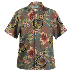 Cameron of Lochiel Hunting Weathered 2 Tartan Clan Crest Badge Aloha Hawaiian Shirt Tropical Old Style YC25 Cameron of Lochiel Hunting Weathered 2 Tartan Tartan Today   