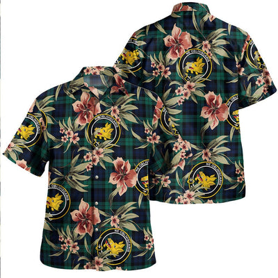 Campbell Modern 2 Tartan Clan Crest Badge Aloha Hawaiian Shirt Tropical Old Style TT75