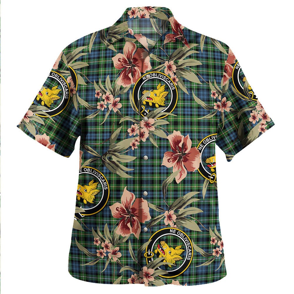 Campbell of Argyll 1815 Ancient 2 Tartan Clan Crest Badge Aloha Hawaiian Shirt Tropical Old Style UX74 Campbell of Argyll 1815 Ancient 2 Tartan Tartan Today   