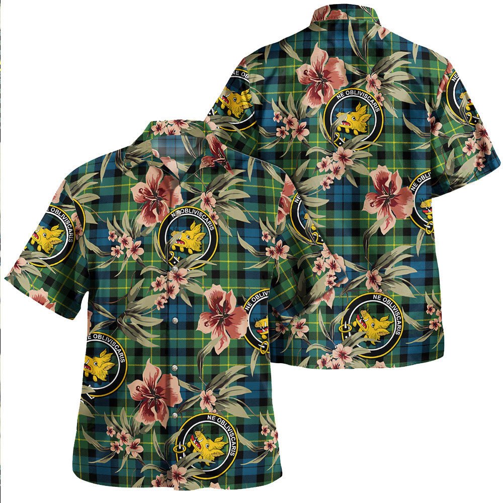 Campbell of Breadalbane 1819 Modern 2 Tartan Clan Crest Badge Aloha Hawaiian Shirt Tropical Old Style QE50 Campbell of Breadalbane 1819 Modern 2 Tartan Tartan Today   