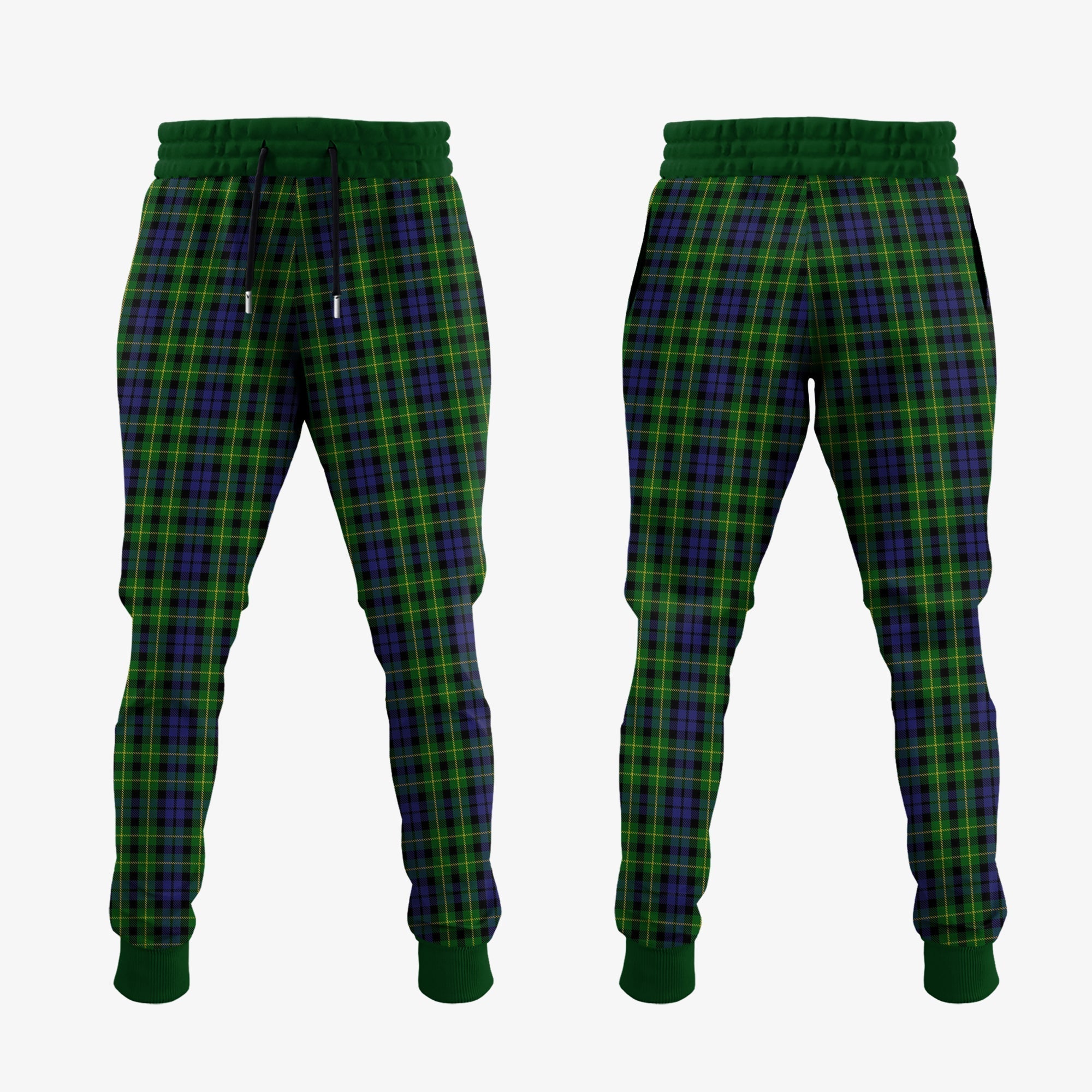 Clan Campbell Of Breadalbane Tartan Crest Jogger Sweatpants WD39 Clan Campbell of Breadalbane Tartan Today   