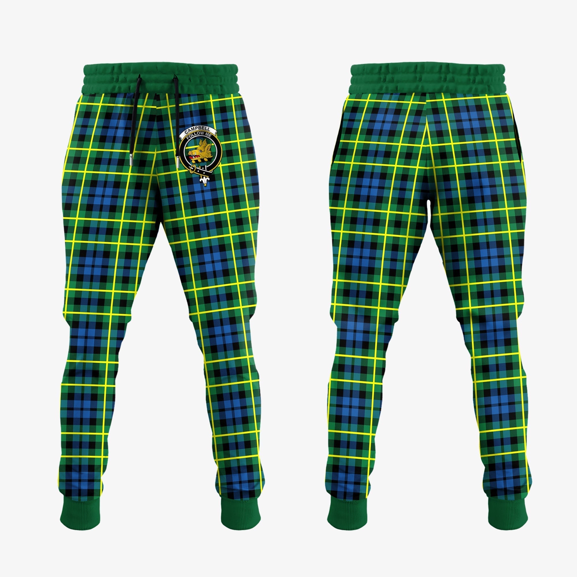 Clan Clan Campbell Of Breadalbane Ancient Tartan Crest Jogger Sweatpants WU64 Clan Campbell of Breadalbane Tartan Today   