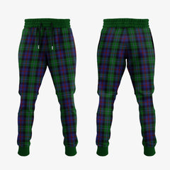 Clan Campbell Of Cawdor Tartan Crest Jogger Sweatpants AW23 Clan Campbell of Cawdor Tartan Today   