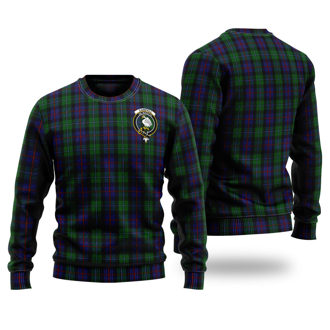 Clan Campbell Of Cawdor Tartan Christmas Ugly Sweater IT35 Campbell Of Cawdor Tartan Tartan Sweater   