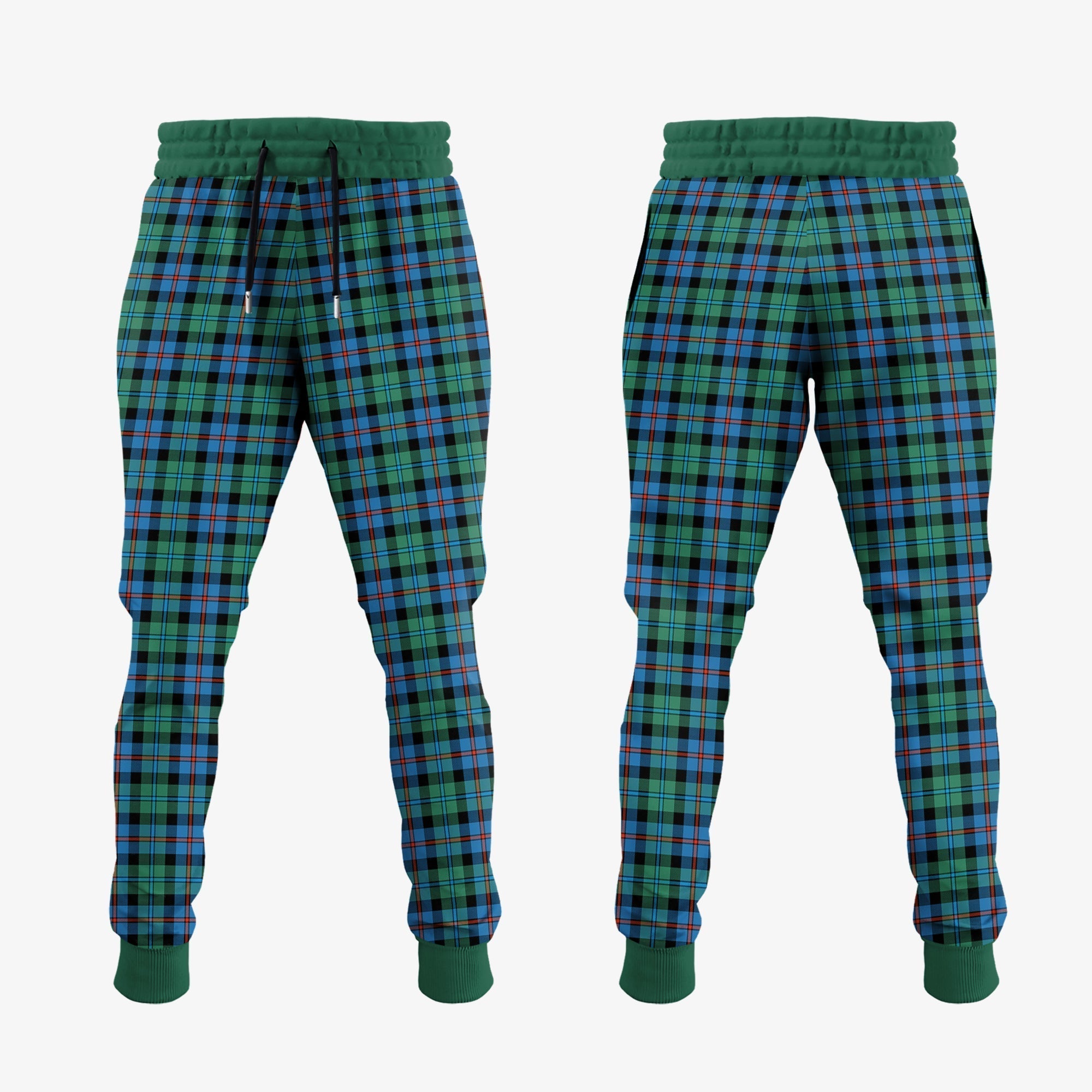 Clan Campbell Of Cawdor Ancient Tartan Crest Jogger Sweatpants DP90 Clan Campbell of Cawdor Tartan Today   