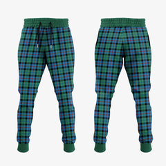 Clan Campbell Of Cawdor Ancient Tartan Crest Jogger Sweatpants DP90 Clan Campbell of Cawdor Tartan Today   