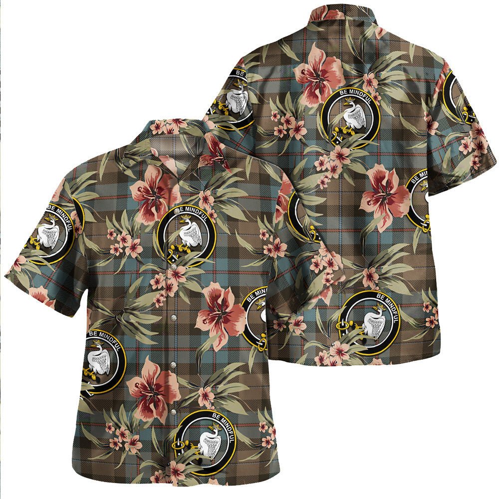Campbell of Cawdor Weathered 2 Tartan Clan Crest Badge Aloha Hawaiian Shirt Tropical Old Style BG47 Campbell of Cawdor Weathered 2 Tartan Tartan Today   