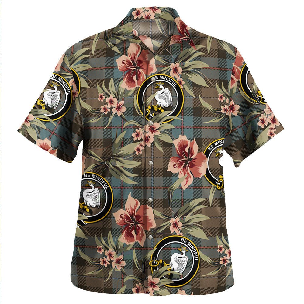 Campbell of Cawdor Weathered 2 Tartan Clan Crest Badge Aloha Hawaiian Shirt Tropical Old Style BG47 Campbell of Cawdor Weathered 2 Tartan Tartan Today   
