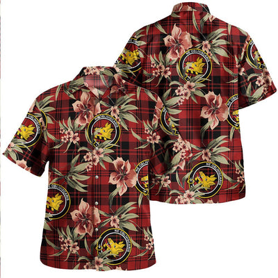 Campbell of Lochlane Modern 2 Tartan Clan Crest Badge Aloha Hawaiian Shirt Tropical Old Style UU91
