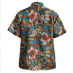 Carnegie Ancient Tartan Clan Crest Badge Aloha Hawaiian Shirt Tropical Old Style IB45 Carnegie Ancient Tartan Tartan Today   