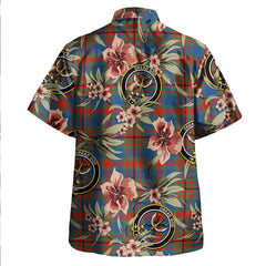 Carnegie Modern Tartan Clan Crest Badge Aloha Hawaiian Shirt Tropical Old Style WM97 Carnegie Modern Tartan Tartan Today   
