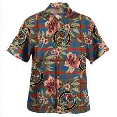 Carnegie Modern Tartan Clan Crest Badge Aloha Hawaiian Shirt Tropical Old Style WM97 Carnegie Modern Tartan Tartan Today   
