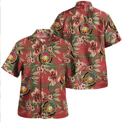 Carruthers Ancient Tartan Clan Crest Badge Aloha Hawaiian Shirt Tropical Old Style FB49 Carruthers Ancient Tartan Tartan Today   